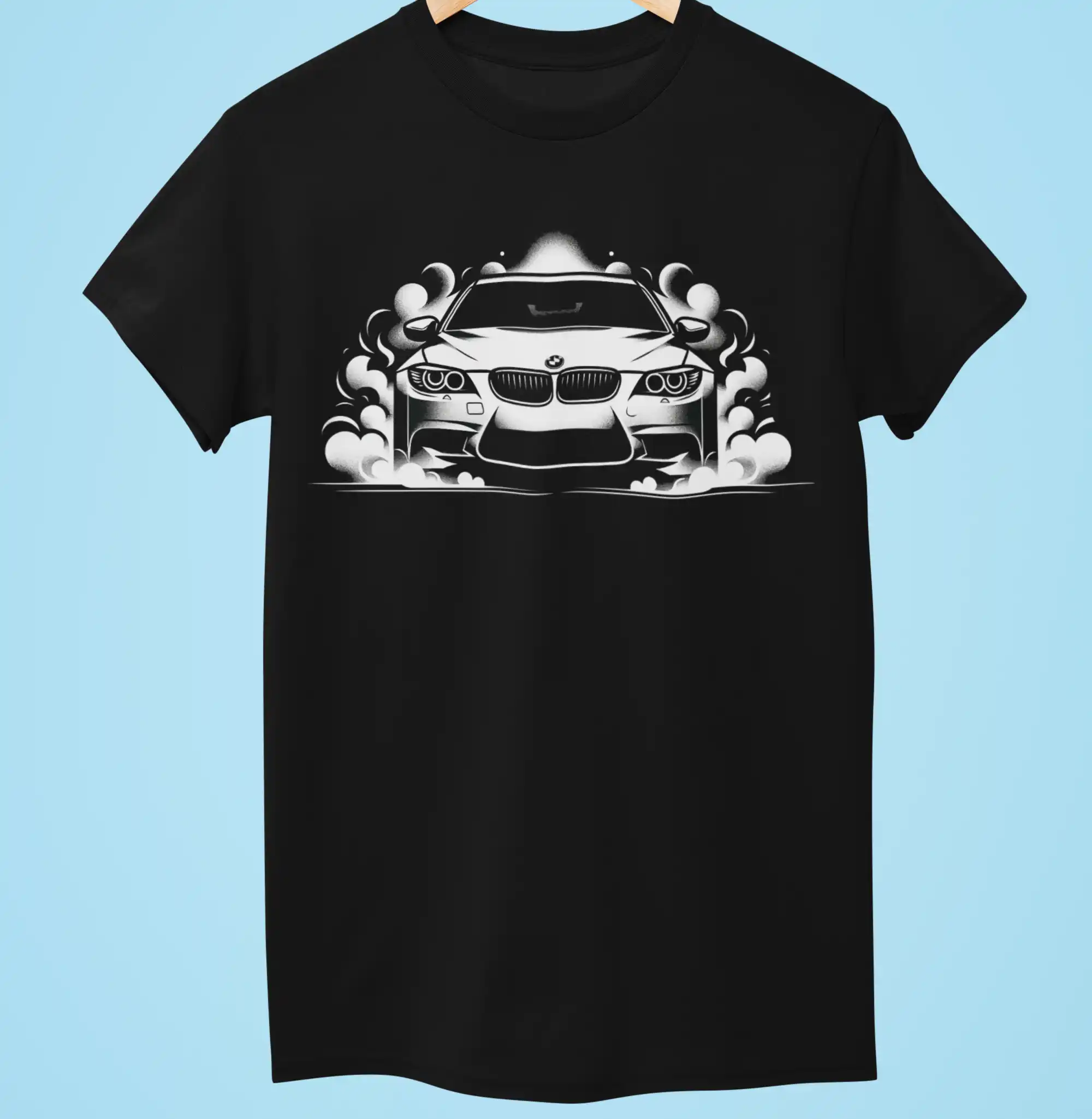Черна Тениска BMW E90 V3