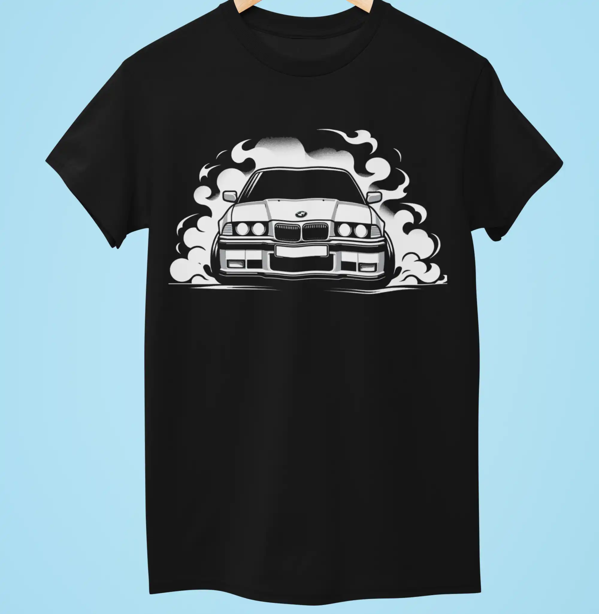 Черна Тениска bmw E36