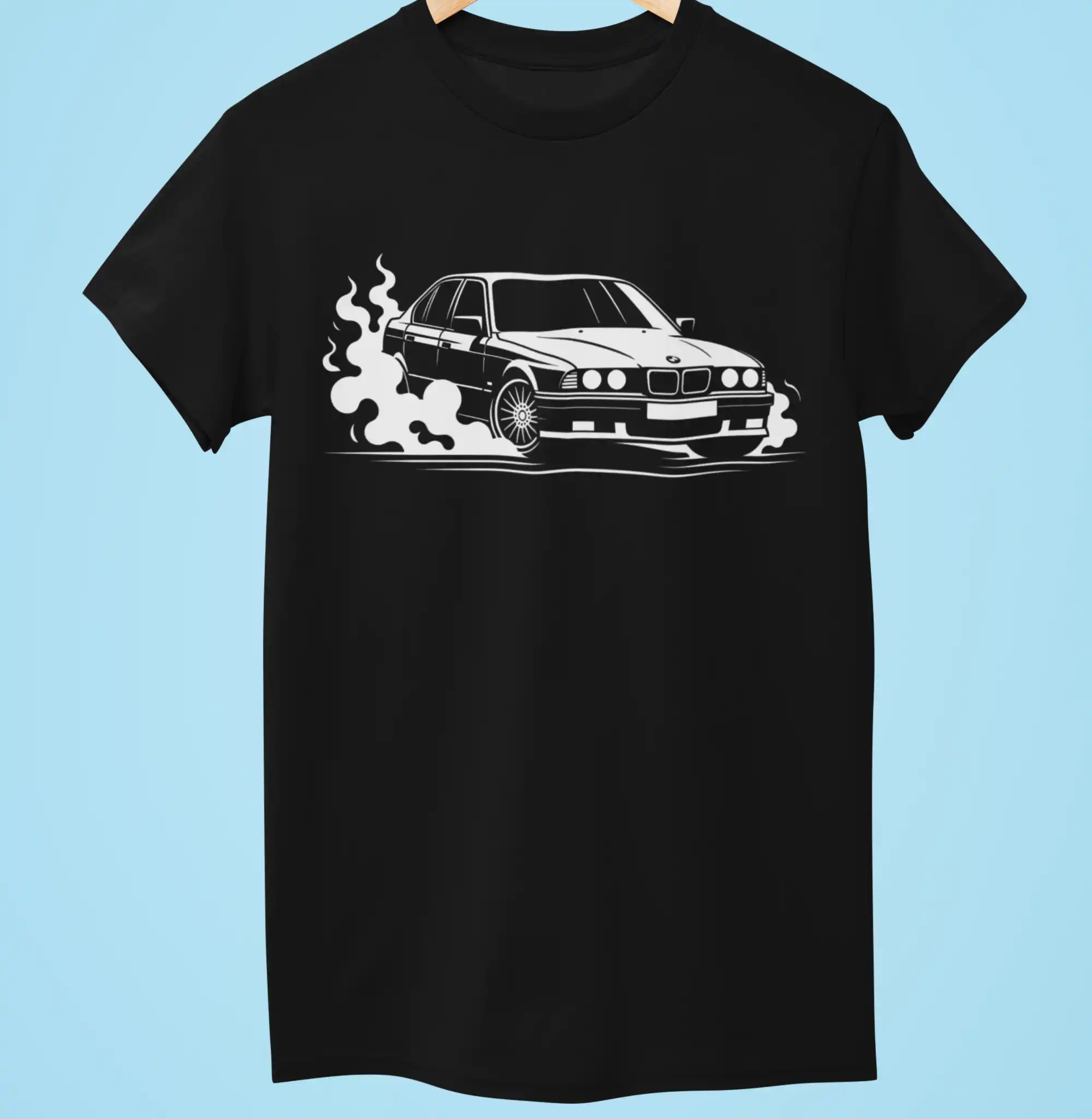 Черна Тениска bmw Е38