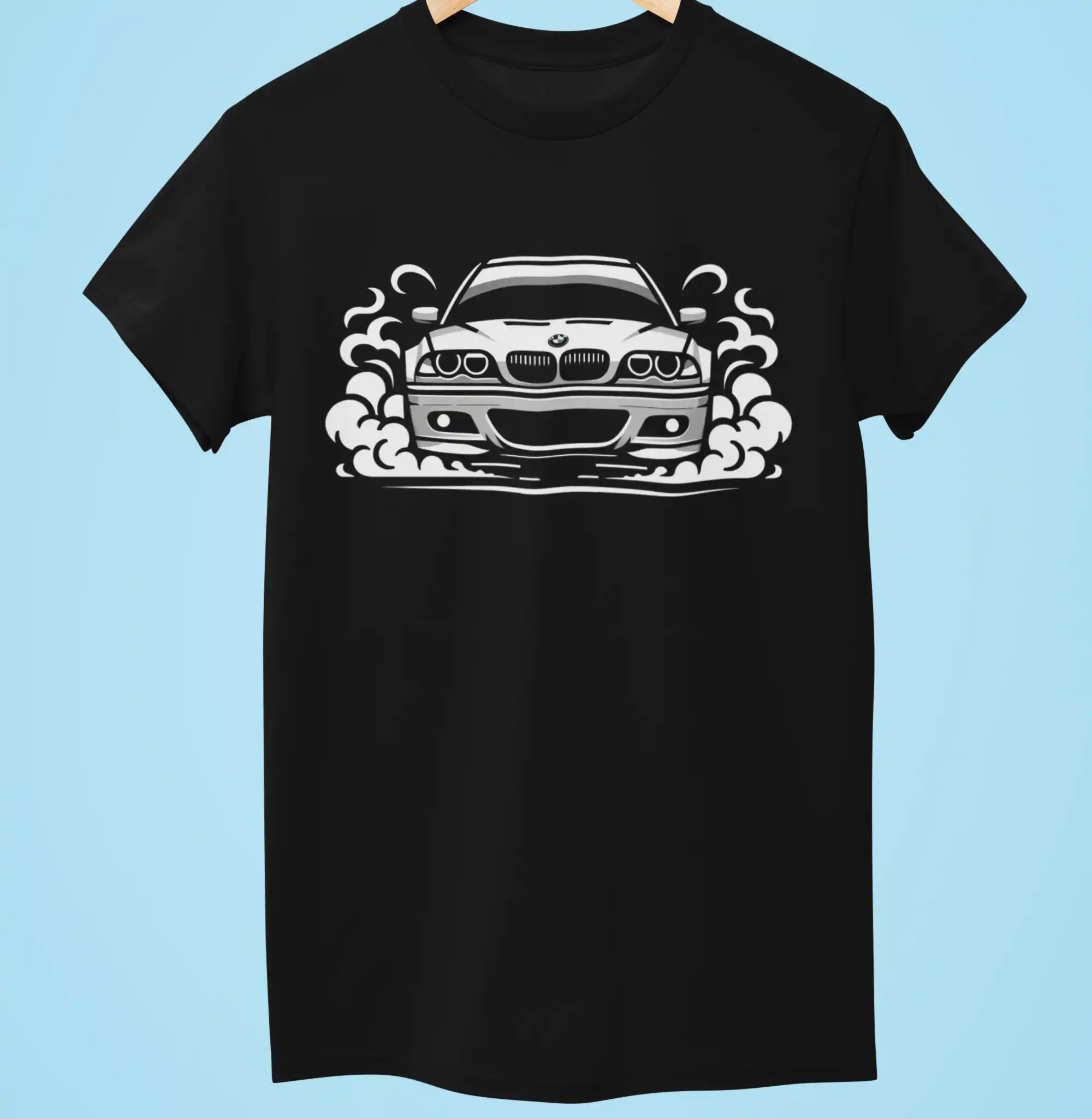 Черна Тениска bmw Е46 1