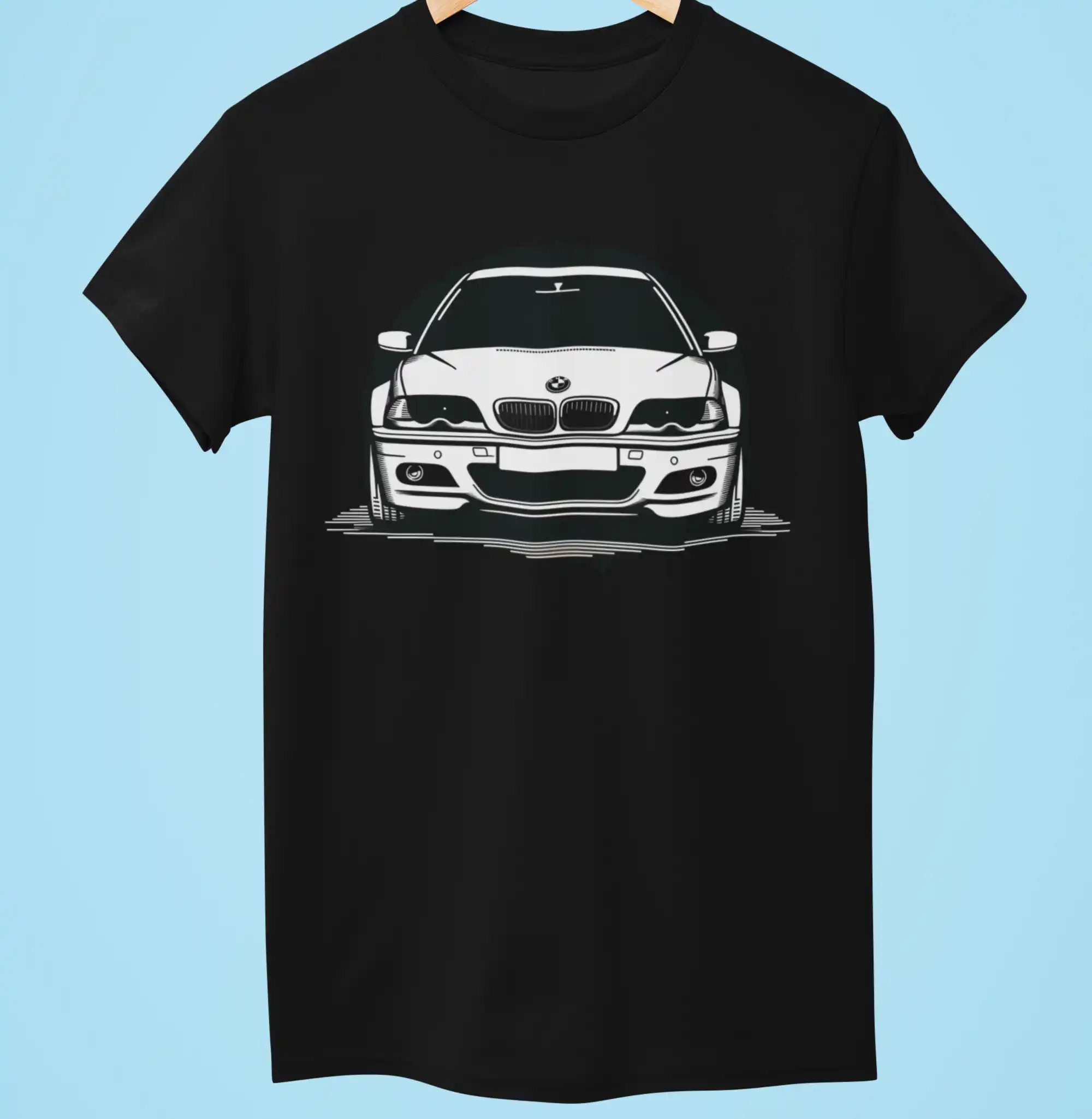 Черна Тениска bmw Е46