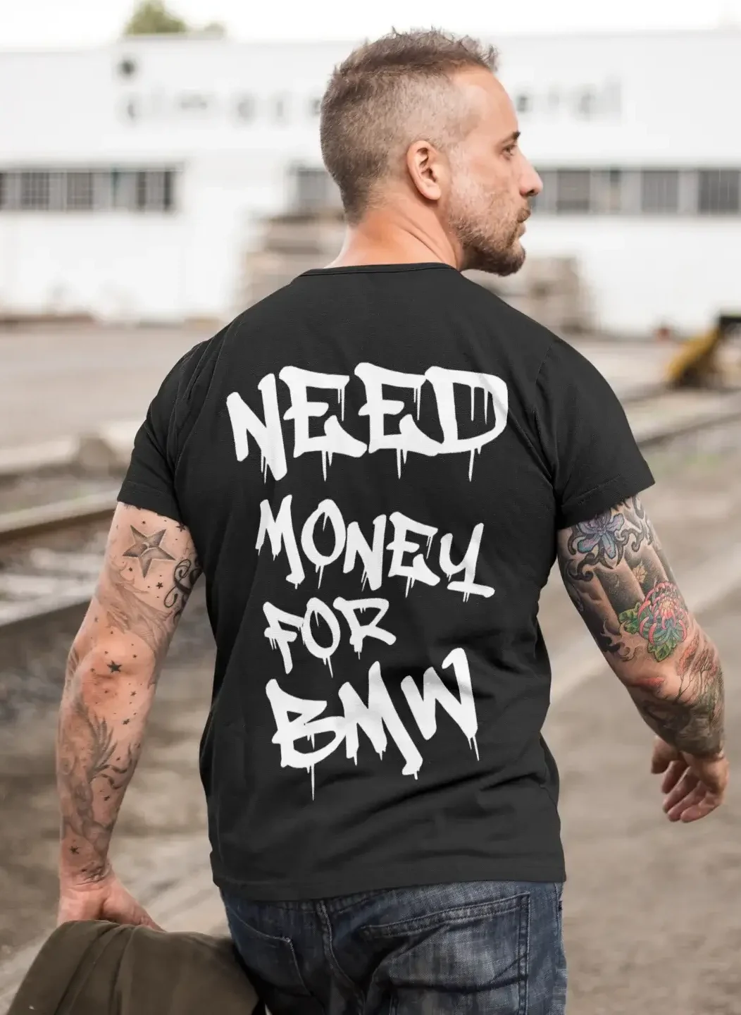 Тениска Need Money For BMW