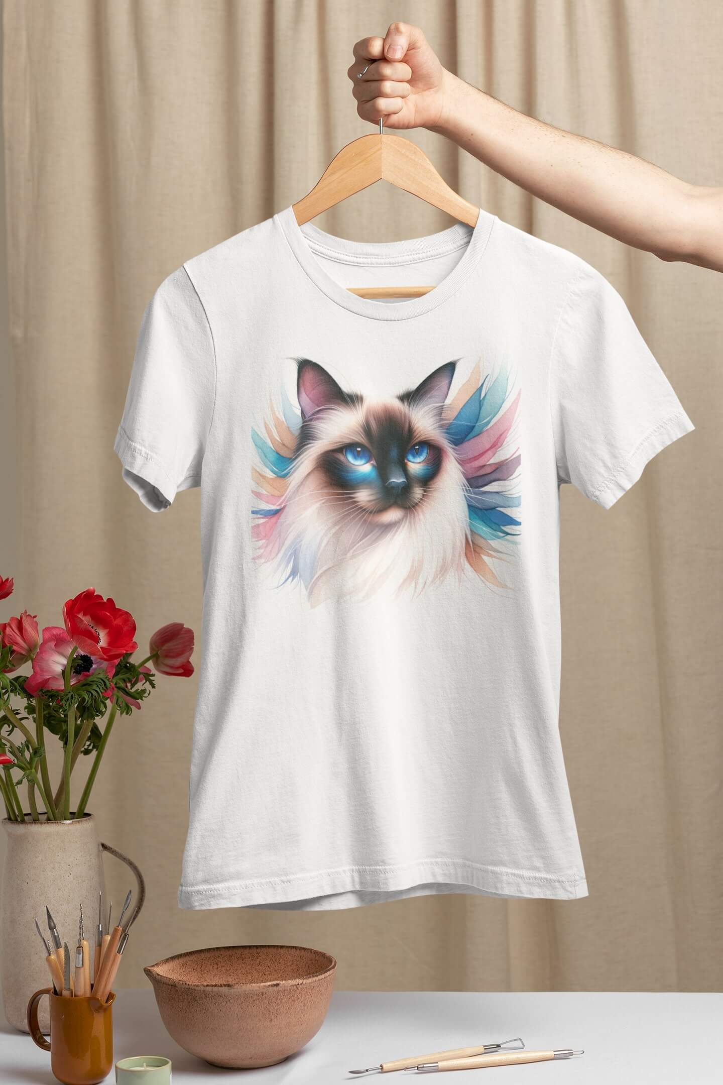 Тениска с котка 20