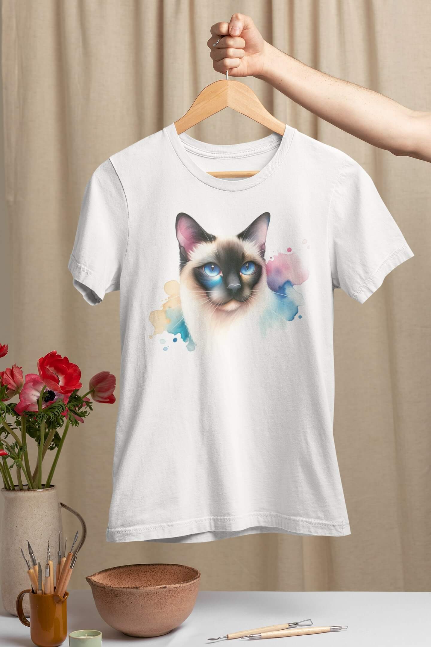 Тениска с котка 21