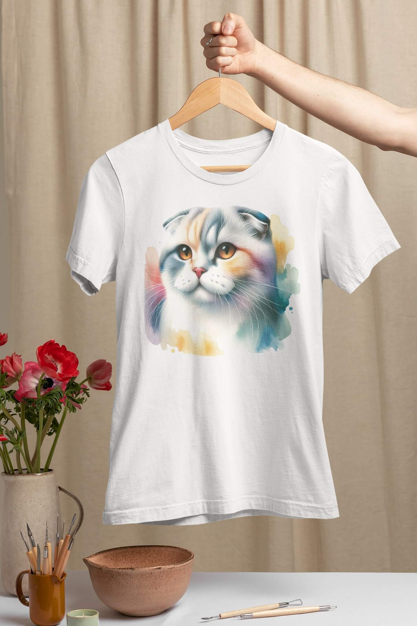 Тениска с котка 24