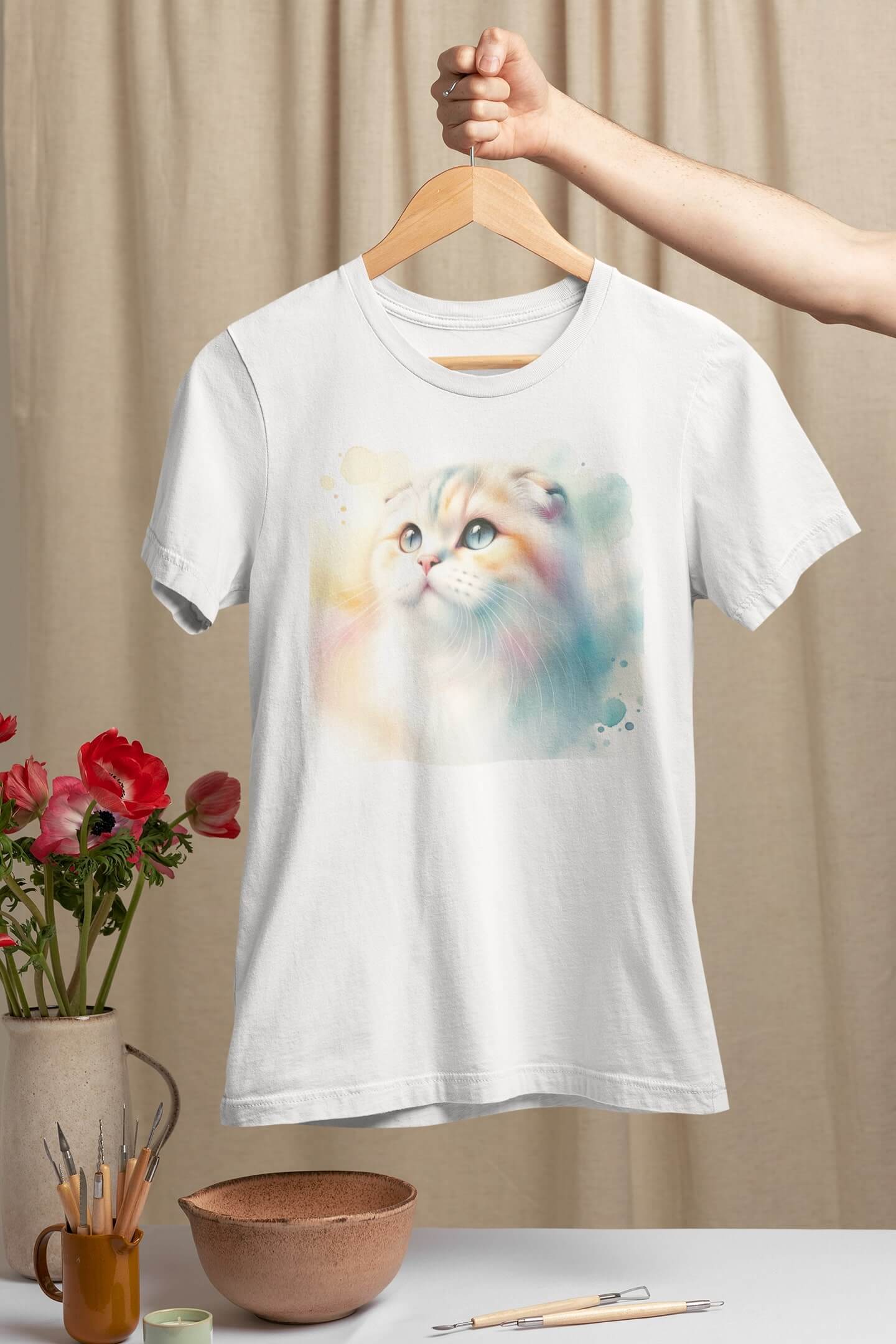 Тениска с котка 25