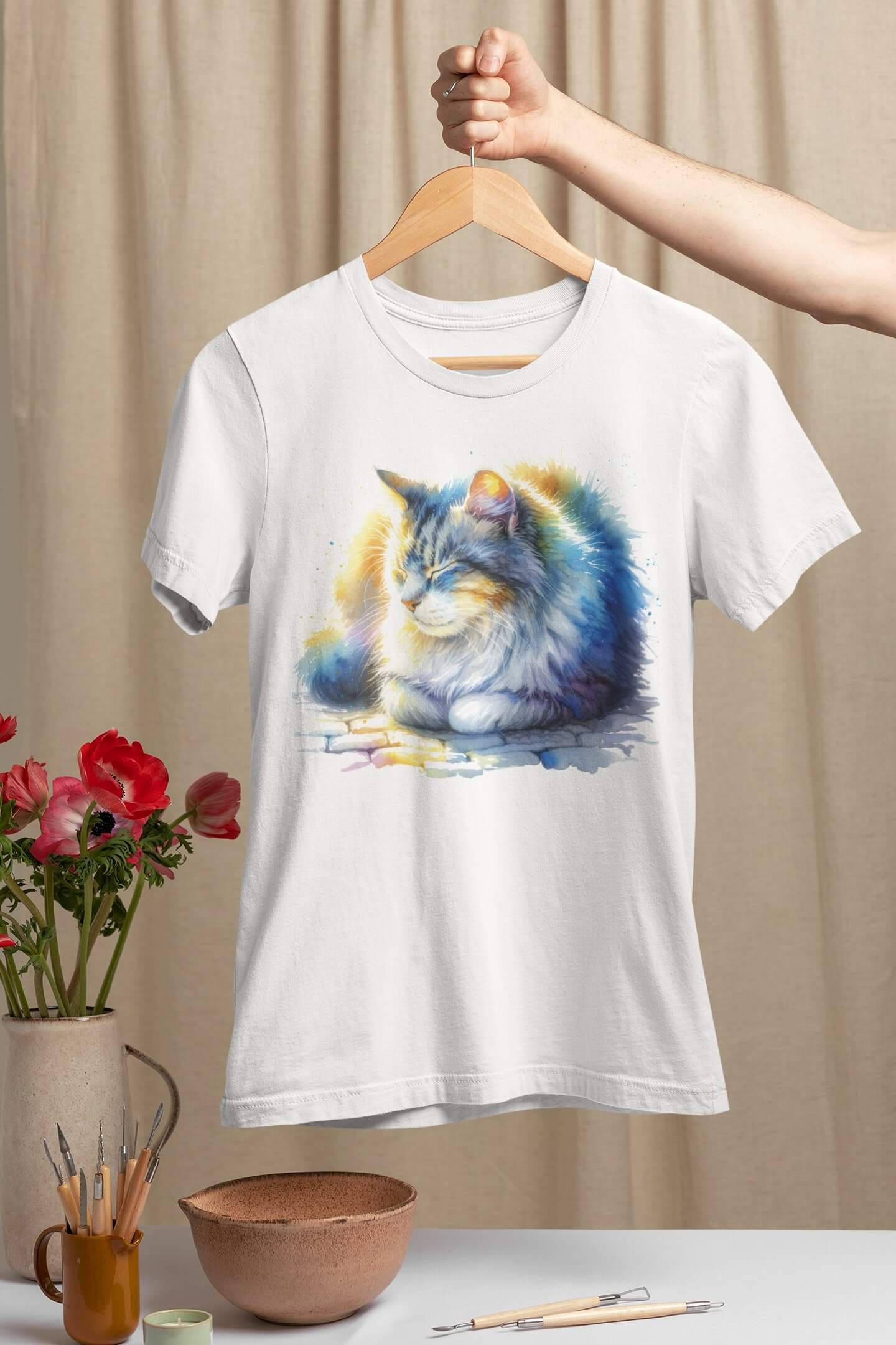 Тениска с котка 30