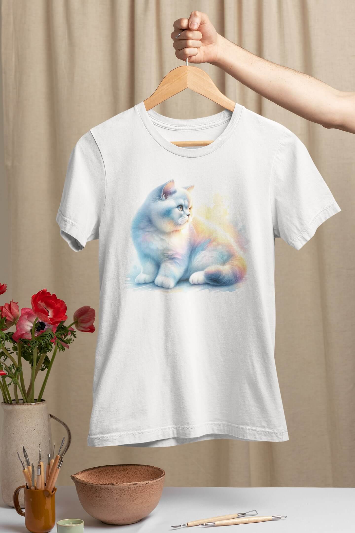 Тениска с котка 49