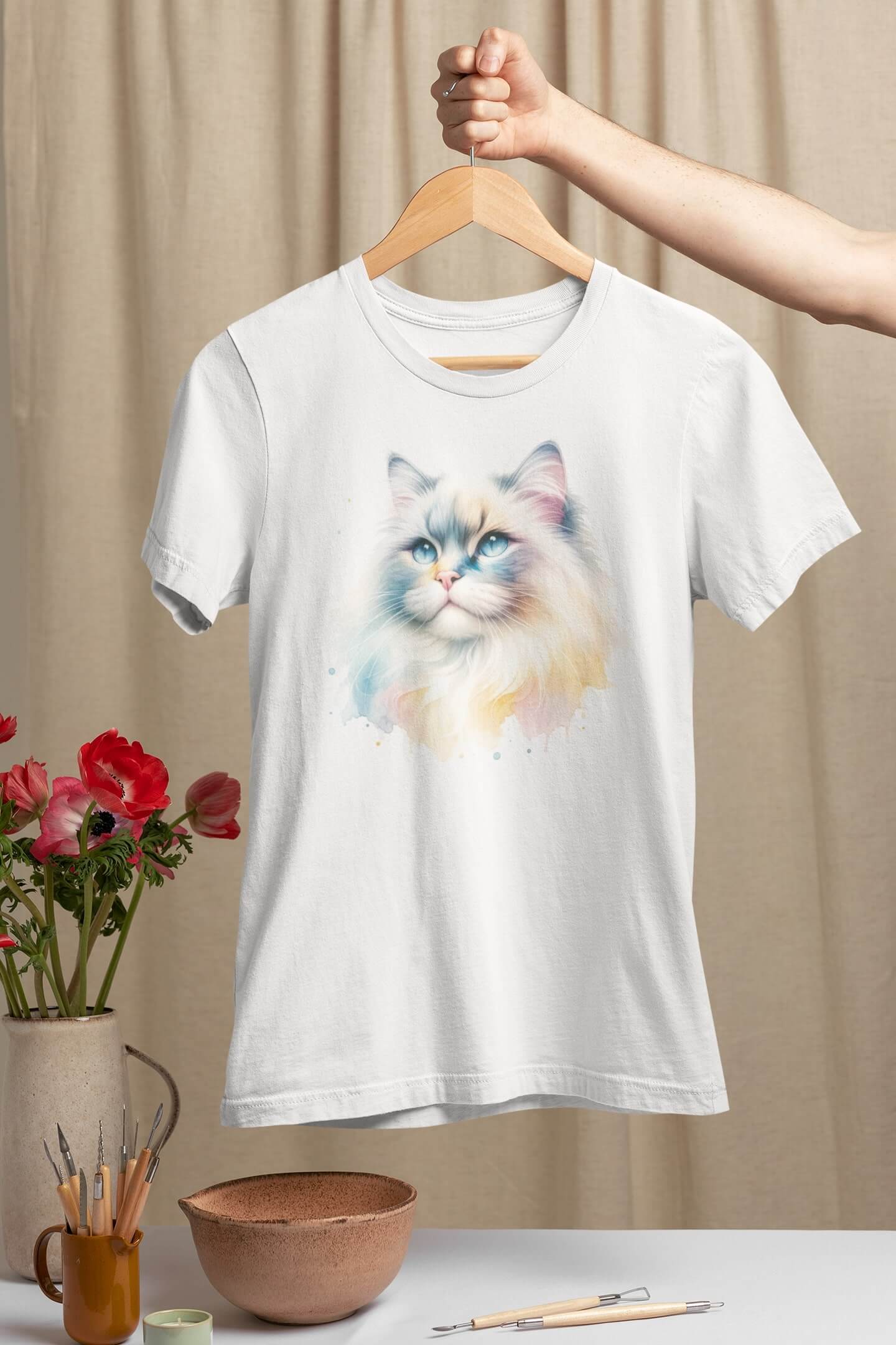 Тениска с котка 51