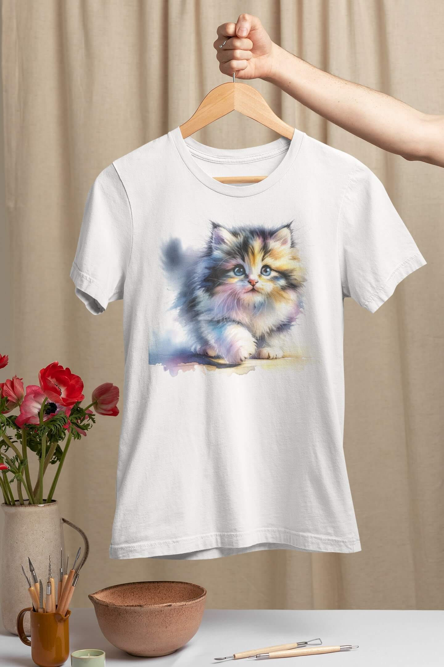 Тениска с котка 52