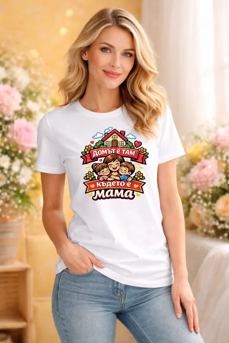 damska-teniska-s-nadpis-domat-e-tam-kadeto-e-mama
