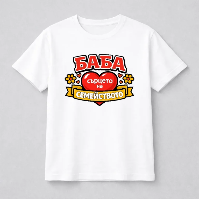 teniska-za-baba-s-nadpis-baba-sarceto-na-semeystvoto